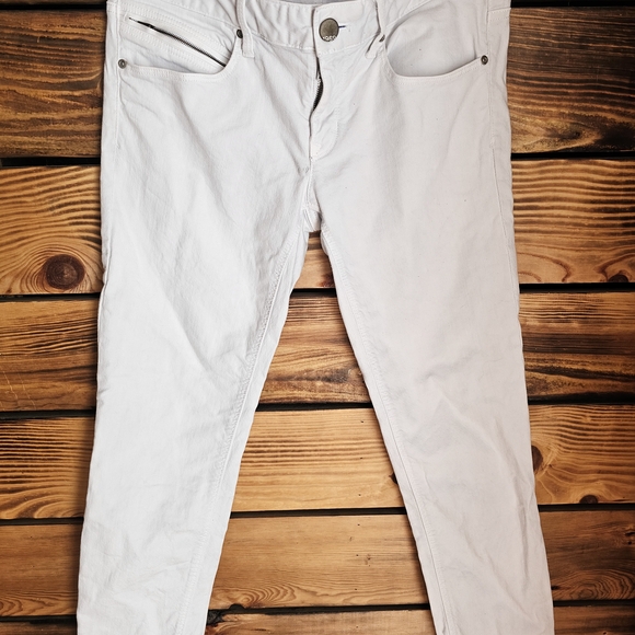 Gap 1969 Denim - Women's White Skinny Jeans